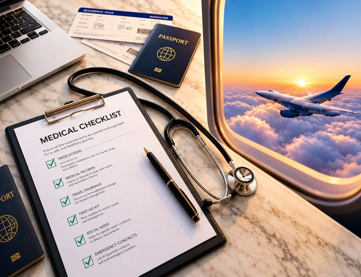 Practical medical coordination checklist